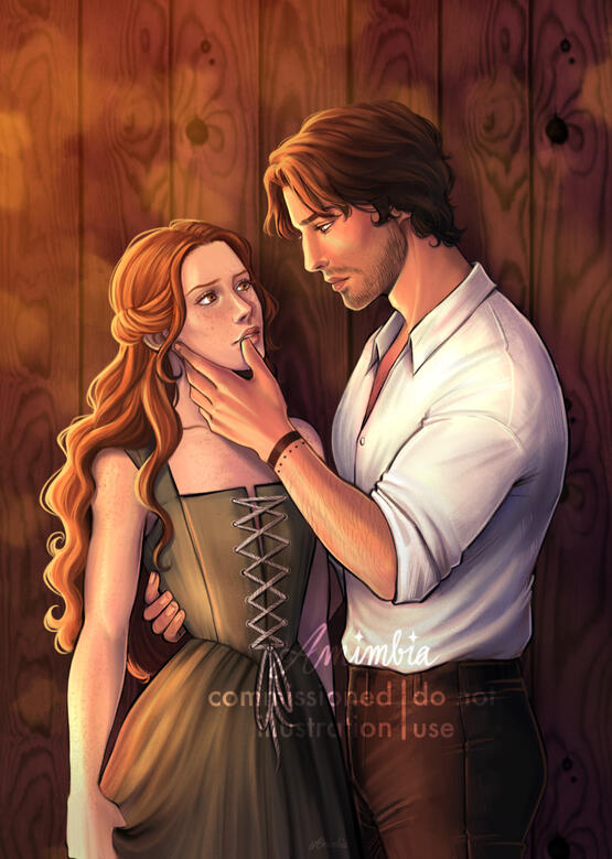 Commissioned artwork by author Hope E. Davis