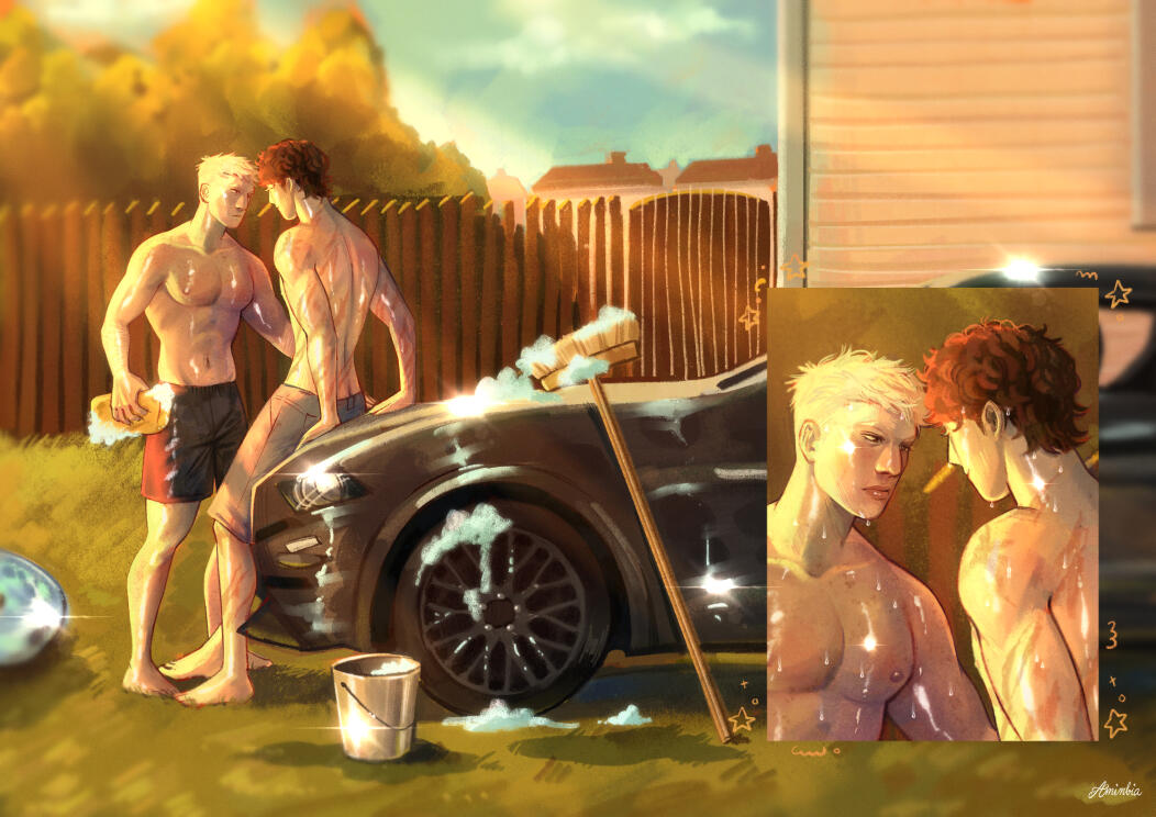Artwork inspired by All For The Game by Nora Sakavic