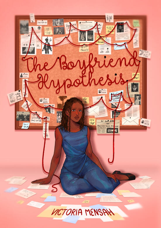 Cover design and illustration for author Victoria Mensah
