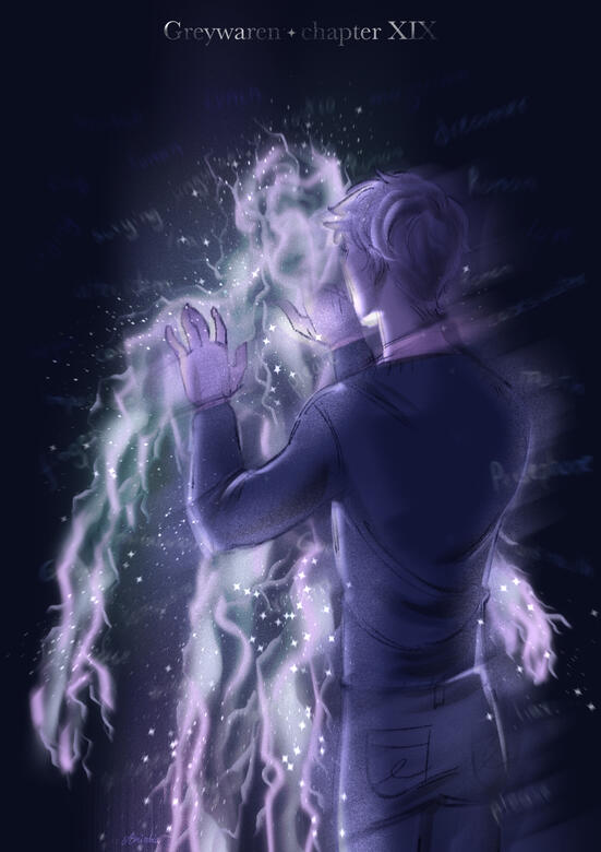 Fan artwork for Greywaren by Maggie Stiefvater