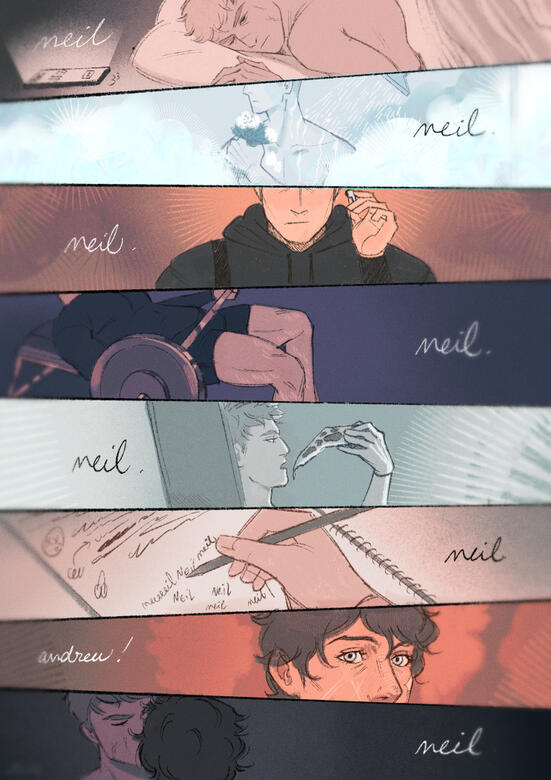 Fan artwork for the book "Fate of the Five" by Niamh Rose