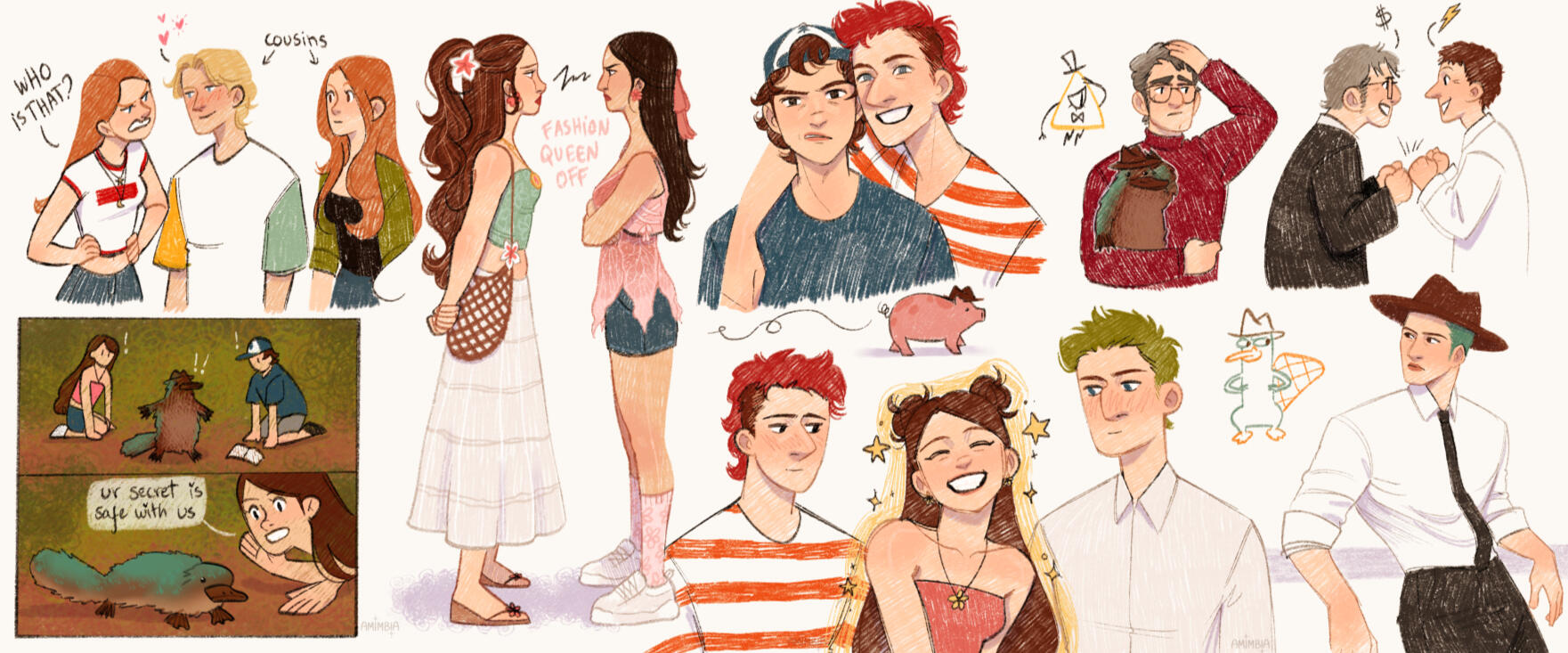 Personal Work; Gravity Falls