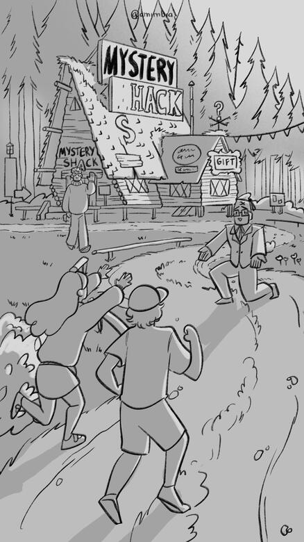 Personal Work; Gravity Falls