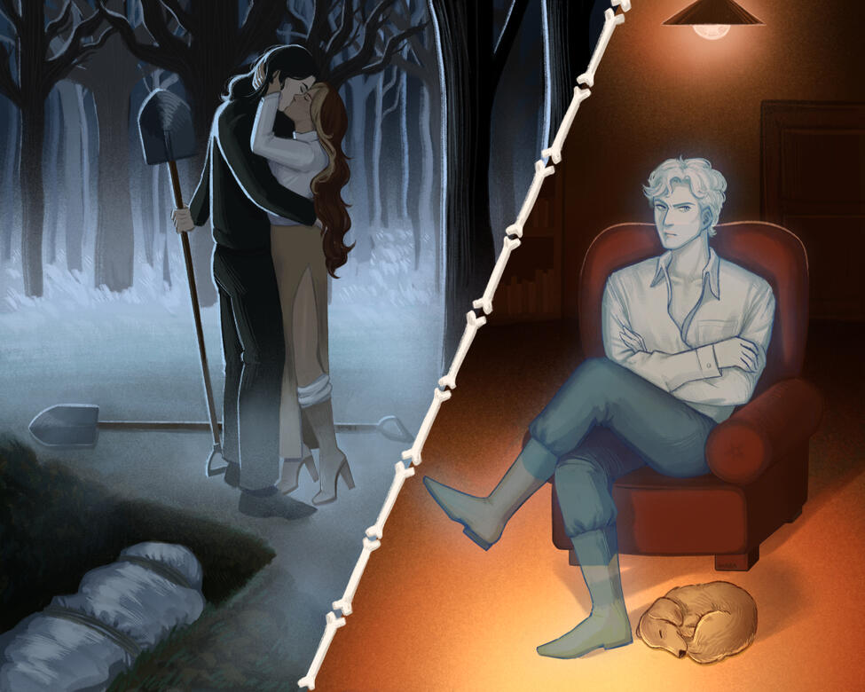 Commissioned artwork for the author L. L. Campbell