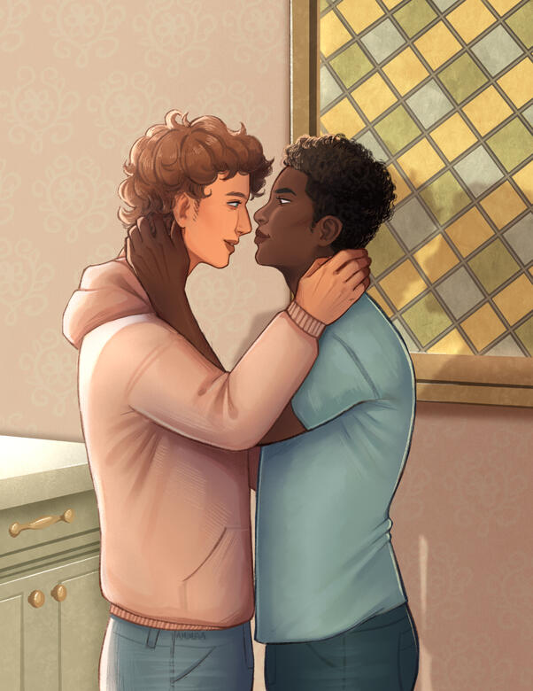 Commissioned artwork for the author M. A. Wardell for the book "Teacher of the Year"