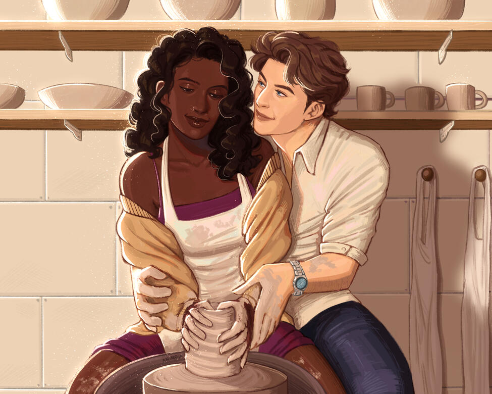 Comissioned artwork for the author Tamisha Kuenee