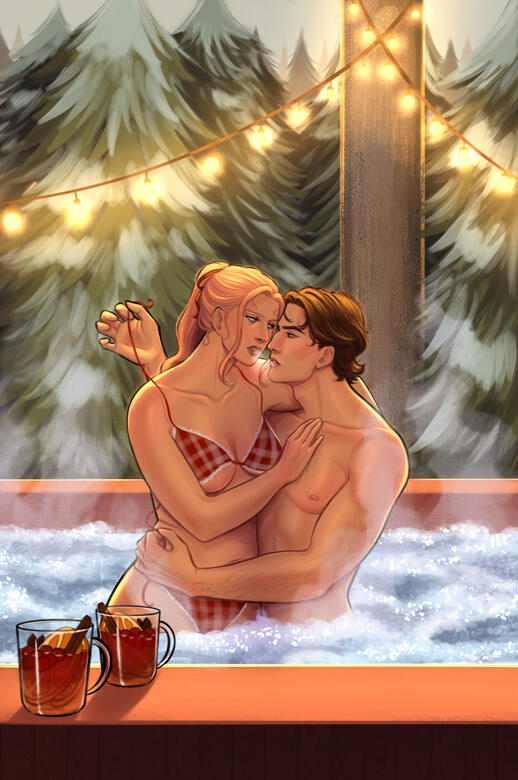 Commissioned artwork for author Veronica Eden