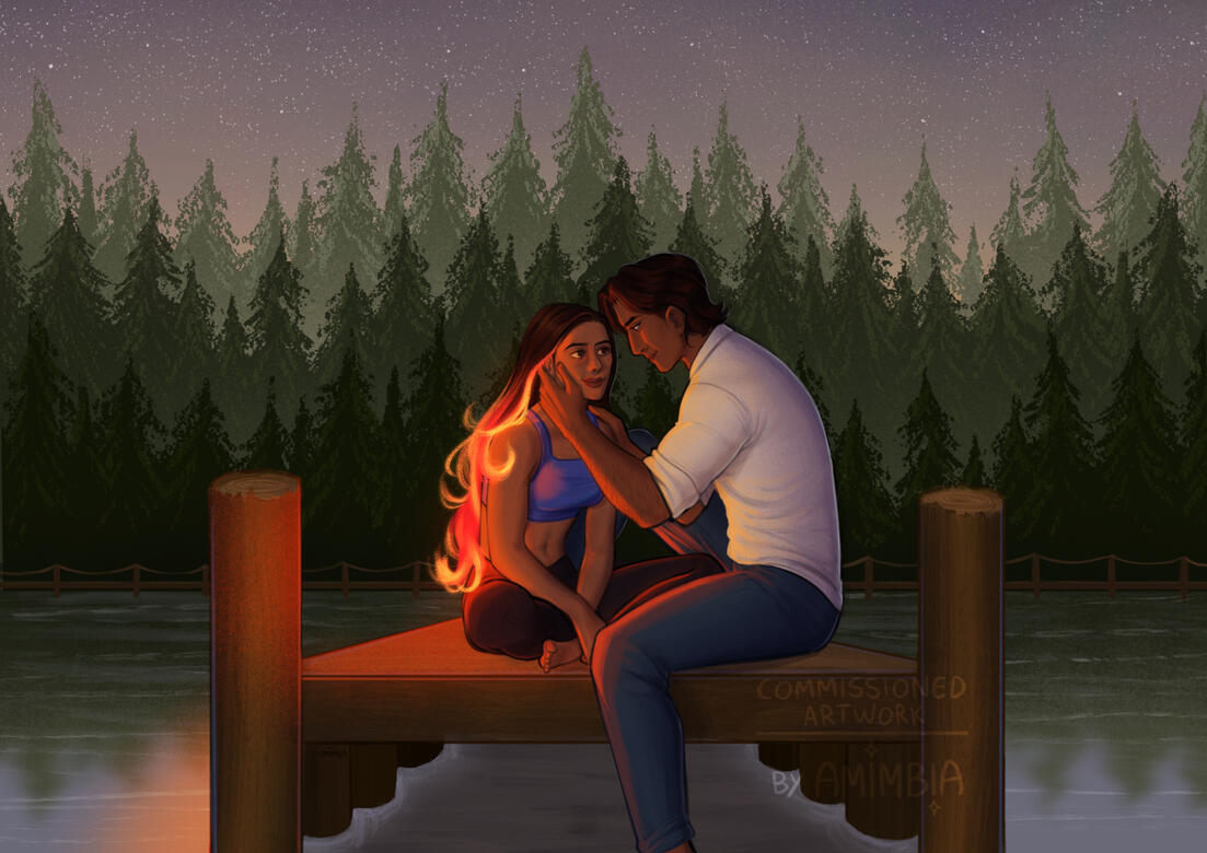 Commissioned artwork by author Nisha Sharma