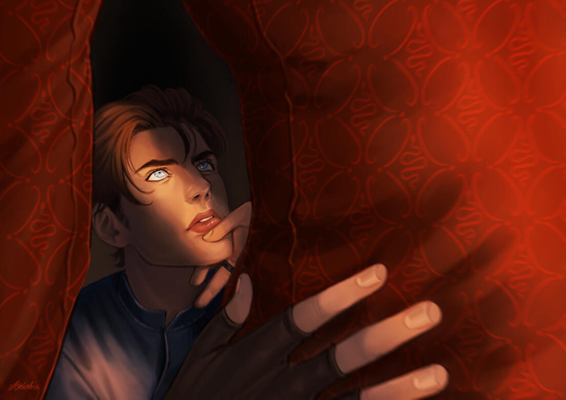 Fan artwork inspired by The Triloka Series by Avery Hendrex