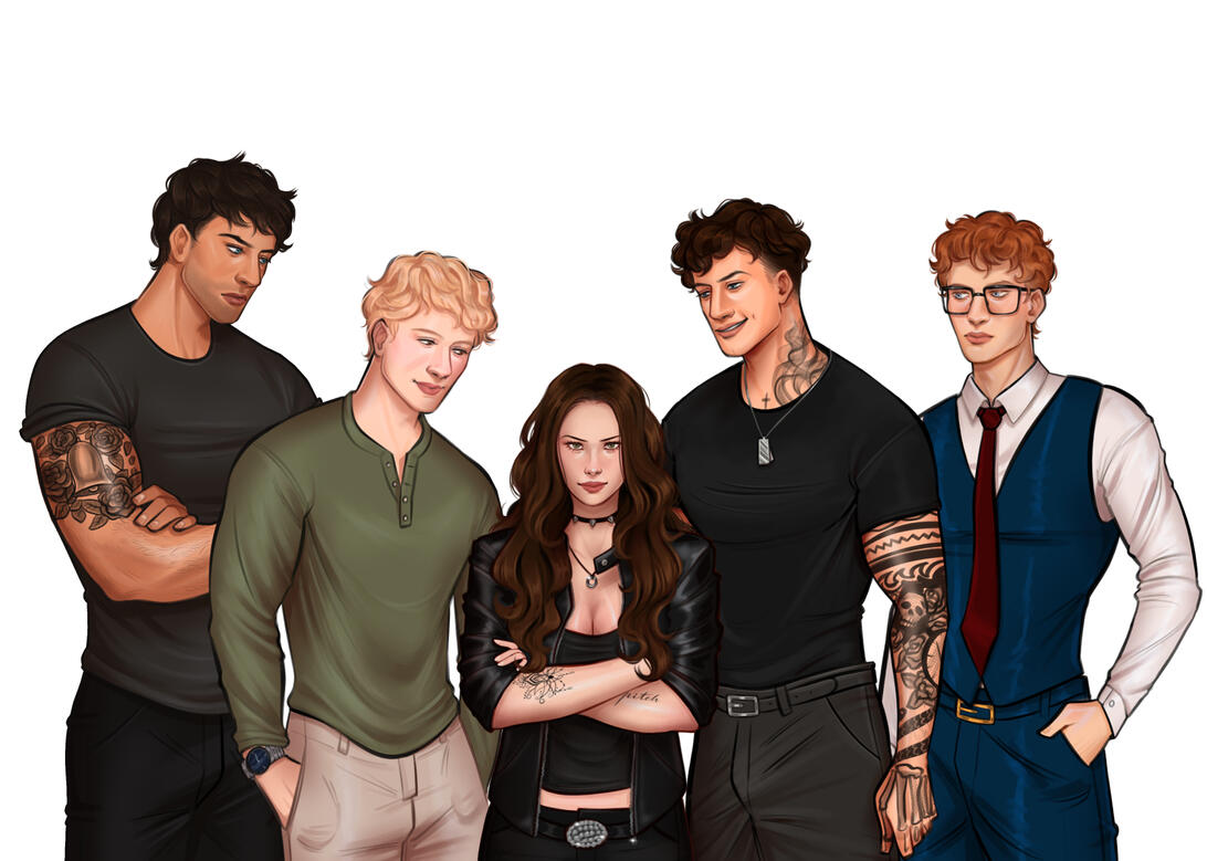 Commissioned artwork by author A. C. Wilds