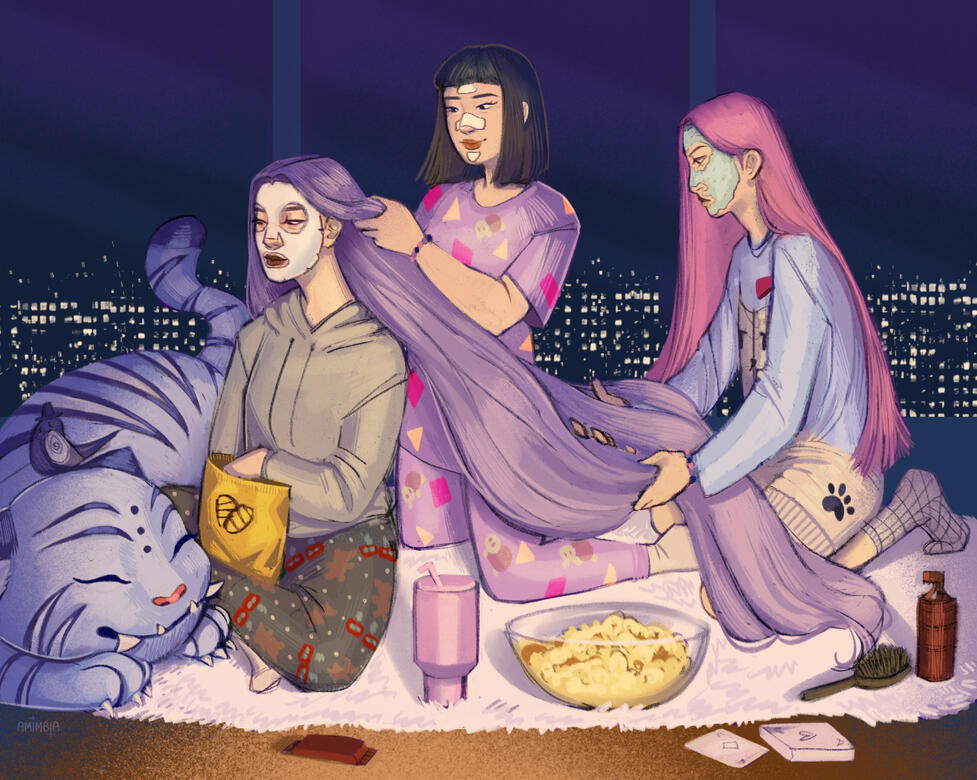 Fan artwork for K-Pop Demon Hunters