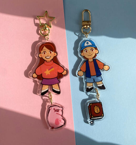 Gravity Falls charms Gravity Falls charms
